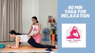 60 Min Yoga for relaxation (Eng/Thai)