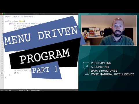 Text-based Menu Driven