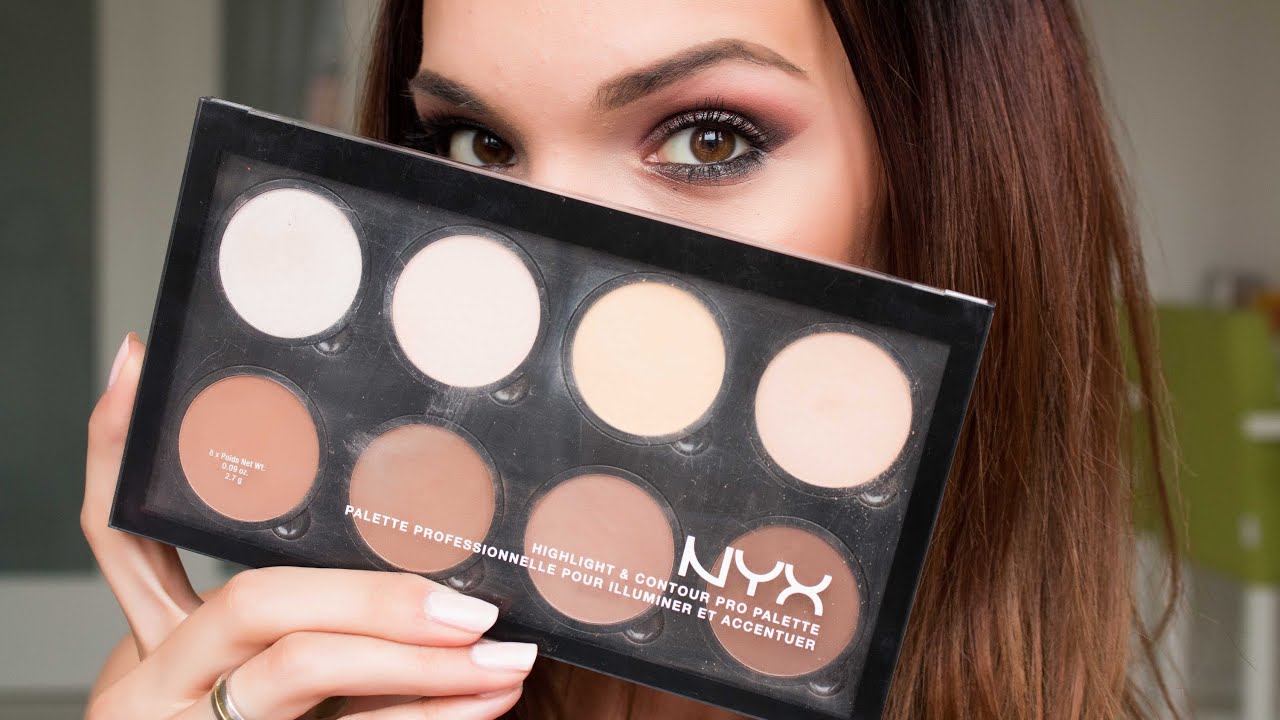NYX Highlight&Contour Pro Palette - Recenzija
