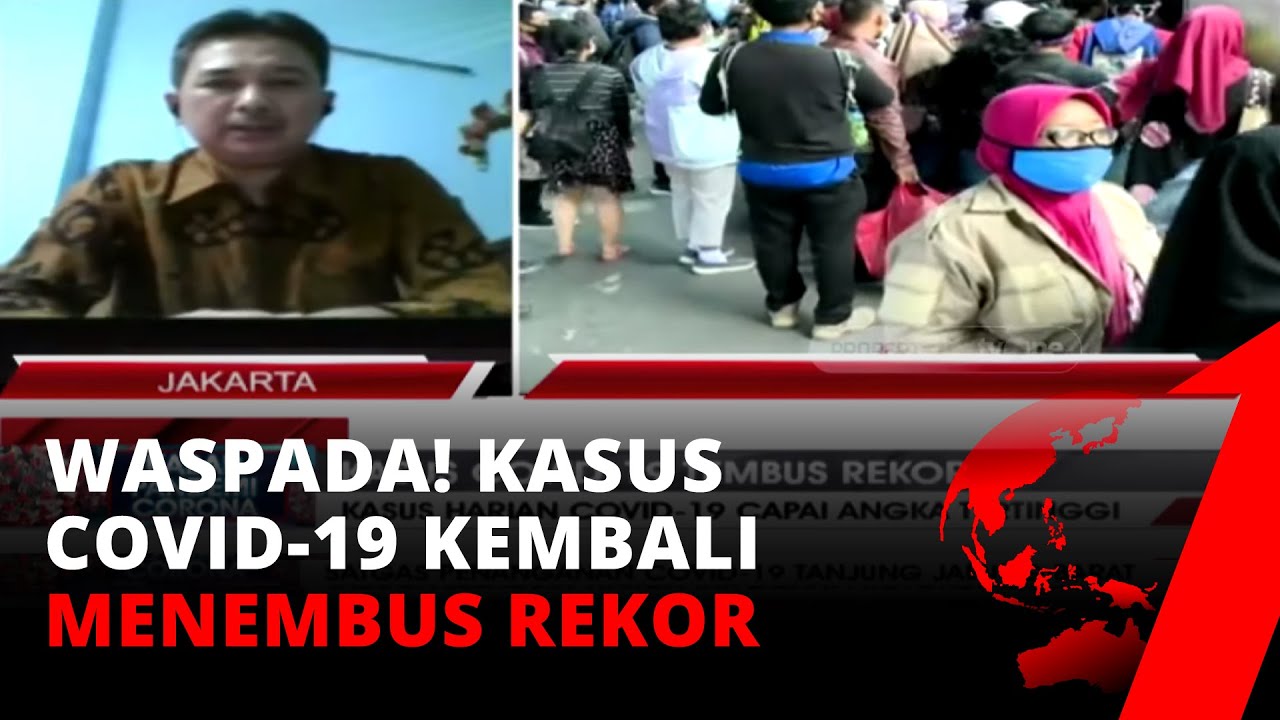 Kasus Covid-19 di Indonesia Kembali Menembus Rekor, DKI Jakarta Wilayah Penambahan Kasus Tertinggi
