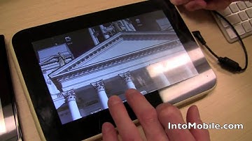 Nvidia Tegra powered tablets show off Android skills