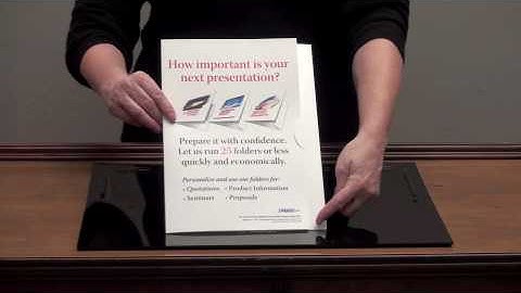 Presentation Pocket Folders (for inkjet & laser printers)