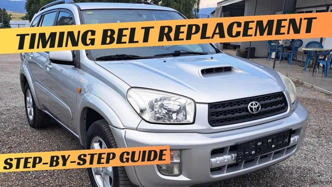Toyota RAV4 XA20 2.0 D-4D Timing Belt replacement 1CD-FTV