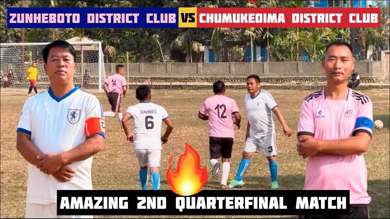 Chumoukedima District 🆚 Zunheboto District || 2nd Quarterfinal match 13th Nagaland Veteran Football 