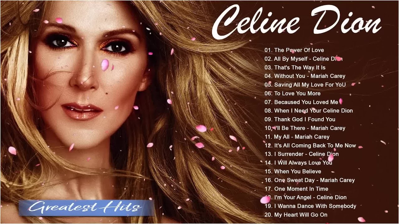 Celine dion songs best of celine dion greatest hits full album 2023 