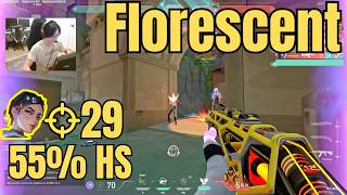 Florescent on Clove | 29 Kills, 55% HS, Perfect Aim screenshot 2
