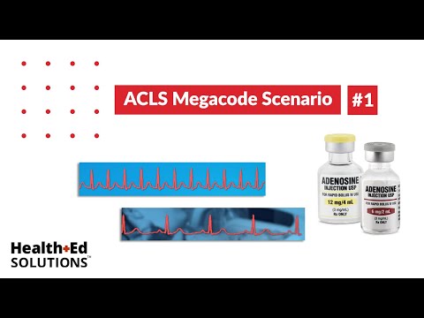 ACLS Megacode Scenario 1: Supraventricular Tachycardia (SVT)