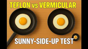 Trying Vermicular for the First Time: Sunny-Side-Up Egg Test 🍳