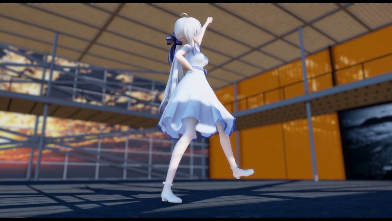 [MMD] Haku Yowane Apple Pie 60fps - YouTube