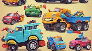 Toys crushed by car compilation