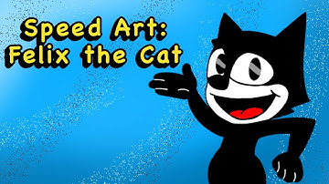 Speed Art: Felix the Cat