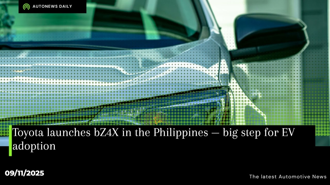 Toyota launches bZ4X in the Philippines — big step for EV adoption