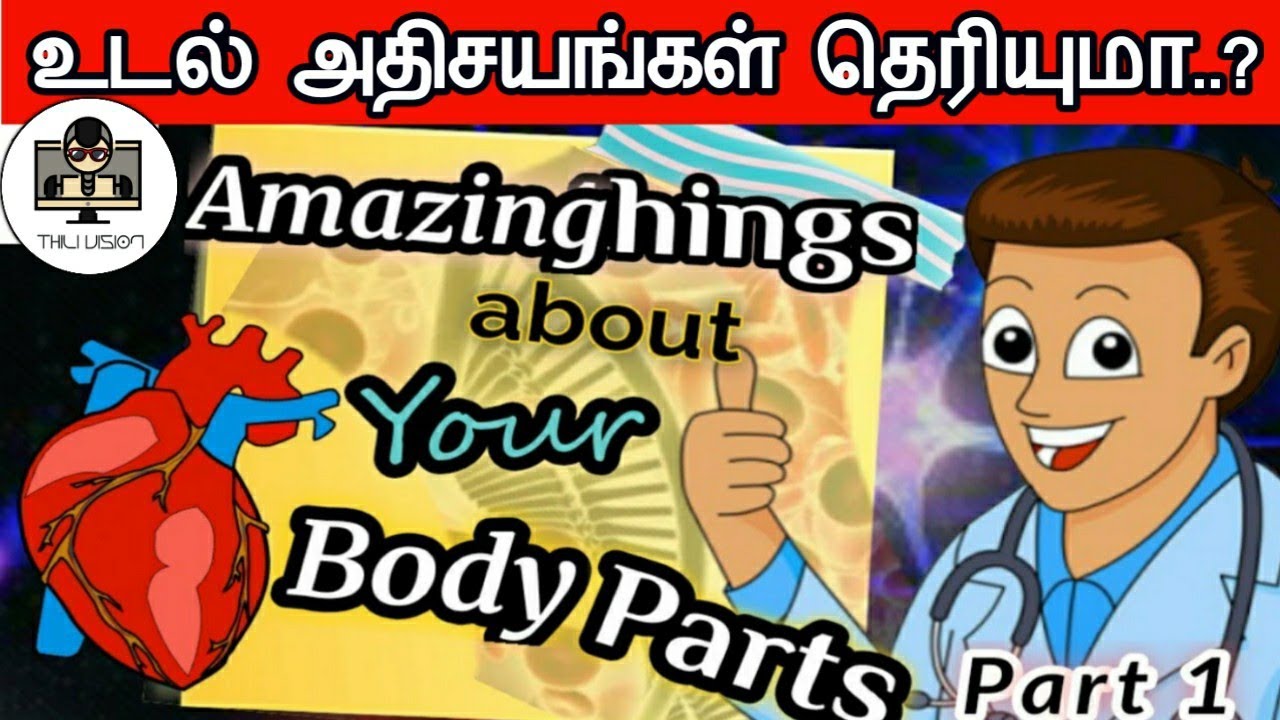7 Amazing facts about Human Body parts I part 1 I Tamil I ...