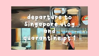 IISMA Singapore departure & quarantine pt. 1 ️