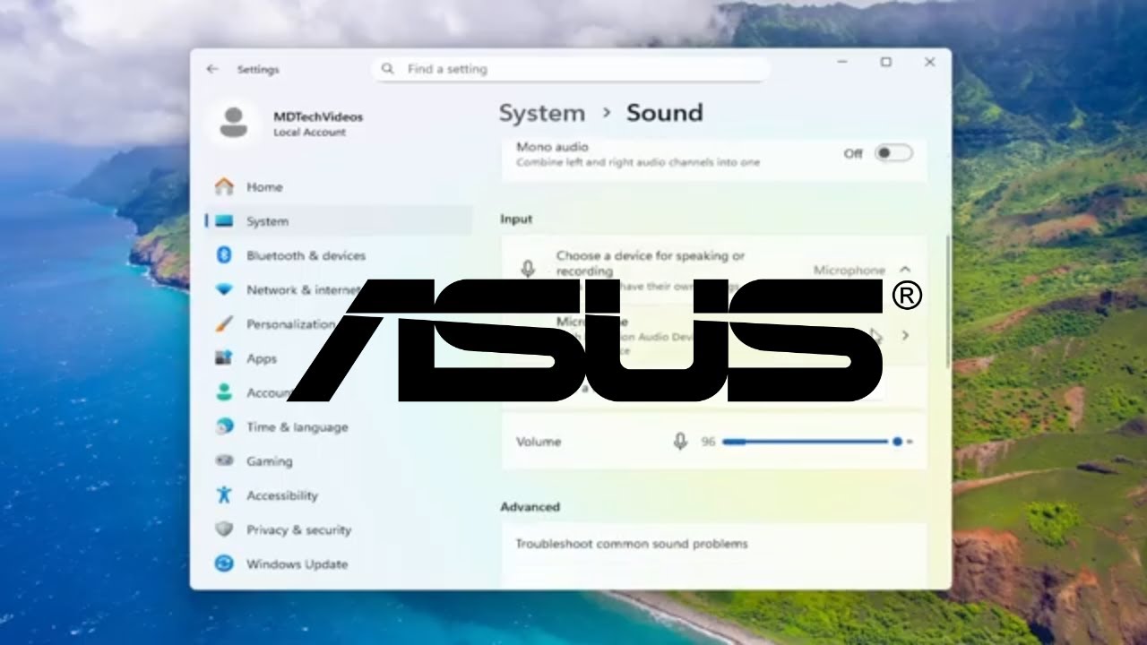 How to Change Microphone Volume on ASUS Laptop [Tutorial] - YouTube