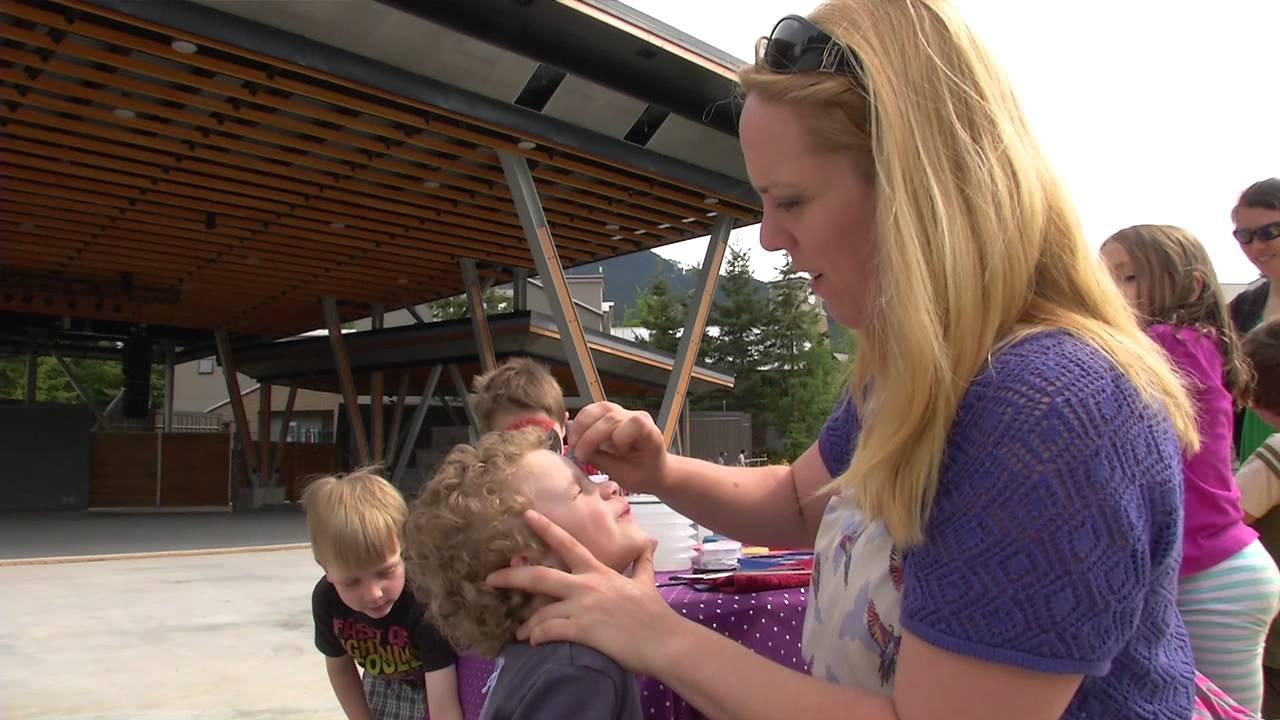 Whistler Children's Festival Face Painter on Shaw TV