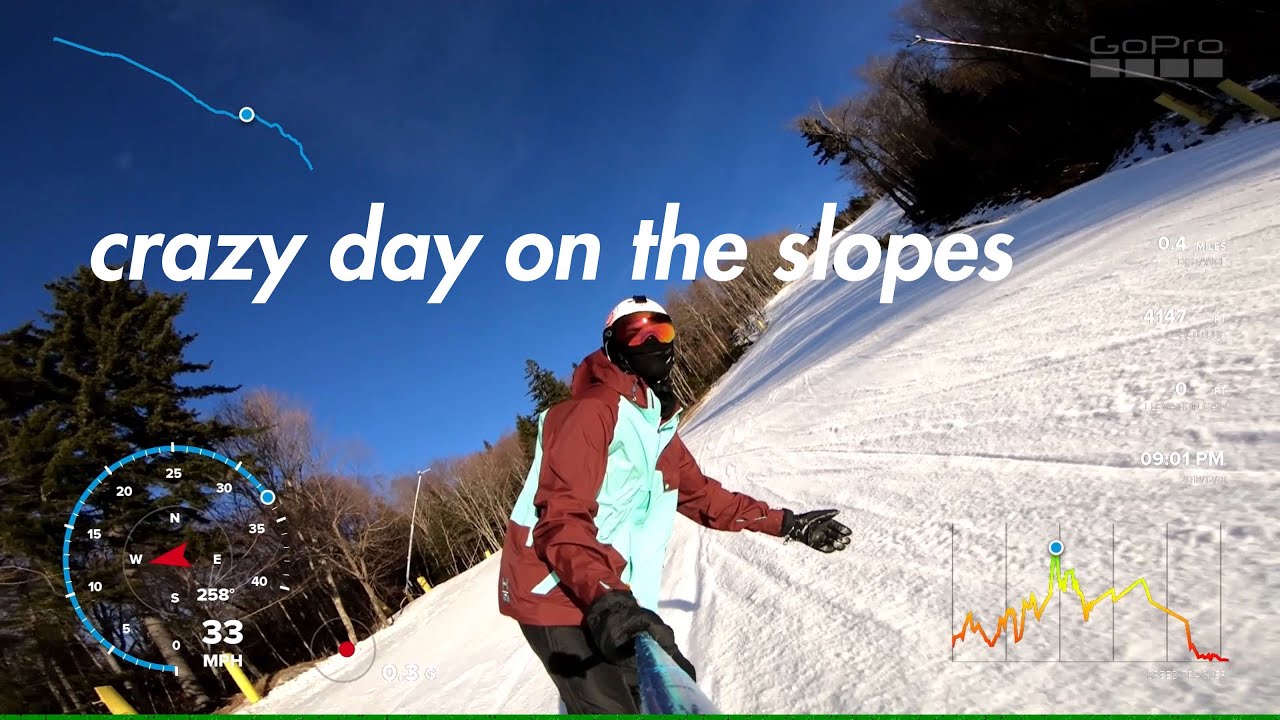 snowboarding the best resort on the east coast (Snowshoe Mountain