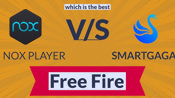 Nox Player vs SmartGaGa| Free Fire Gameplay| Which is the best emulator|🤔