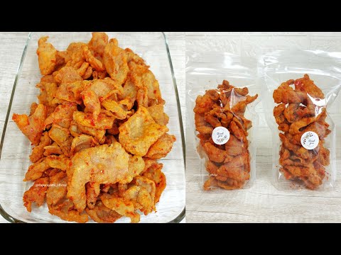 Resep Kulit Ayam Crispy Pedas Manis