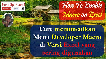 Tutorial Cara Memunculkan Menu Developer untuk Macro di Excel