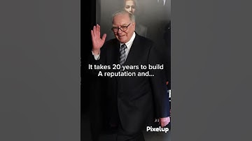Warren Buffett Said That: Don’t ruin your reputation 💵😊 #motivation #billionaire #mindest