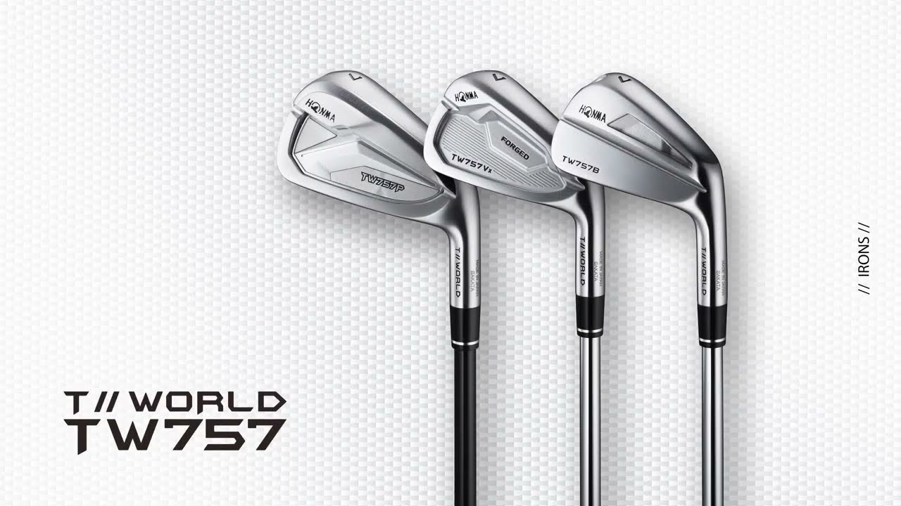 Gậy sắt Honma Golf Tour World 757 trình làng mới nhất 2022