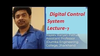 Digital Control System (Lecture-7)