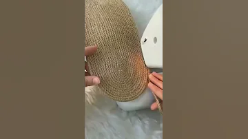 أسهل شنطة كروشية بخيط الخيش 