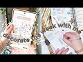 Decorate & Plan with Me | Prepping for the Start of a New Week