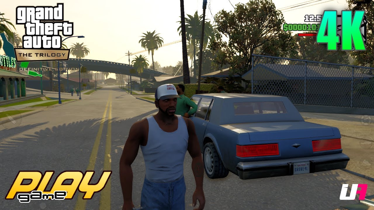 "GTA SAN ANDREAS THE DEFINITIVE EDITION" en IPAD PRO M2 4K - YouTube