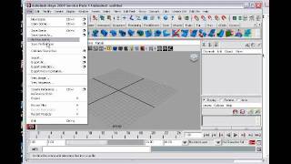 TUTORIALS - Maya 2009 (BASIC 1 of 10)