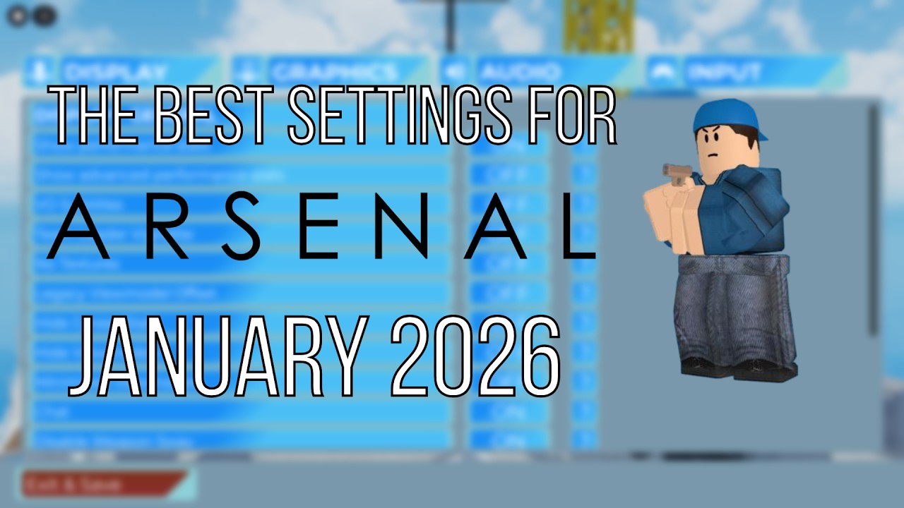 BEST Settings for Roblox ARSENAL - January 2026