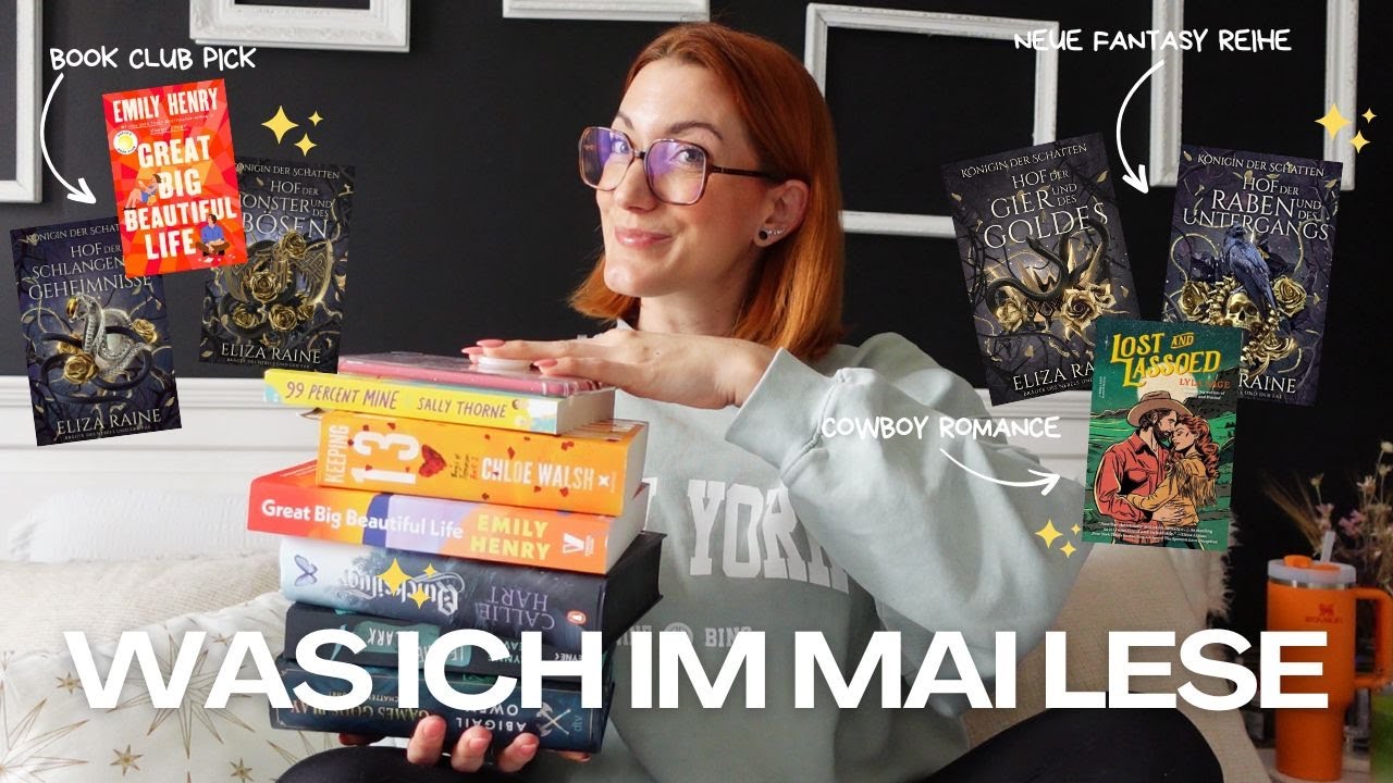 Was ich im Mai lese 💭🌼📚  TBR & Book Club Bücher Mai (Romance & Fantasy)