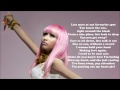 Nicki Minaj   Right By My Side ft Chris Brown [LYRICS] 2012