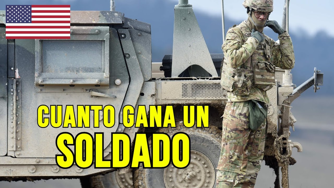 CUANTO GANA un SOLDADO en ESTADOS UNIDOS (USA) 🤑 - YouTube