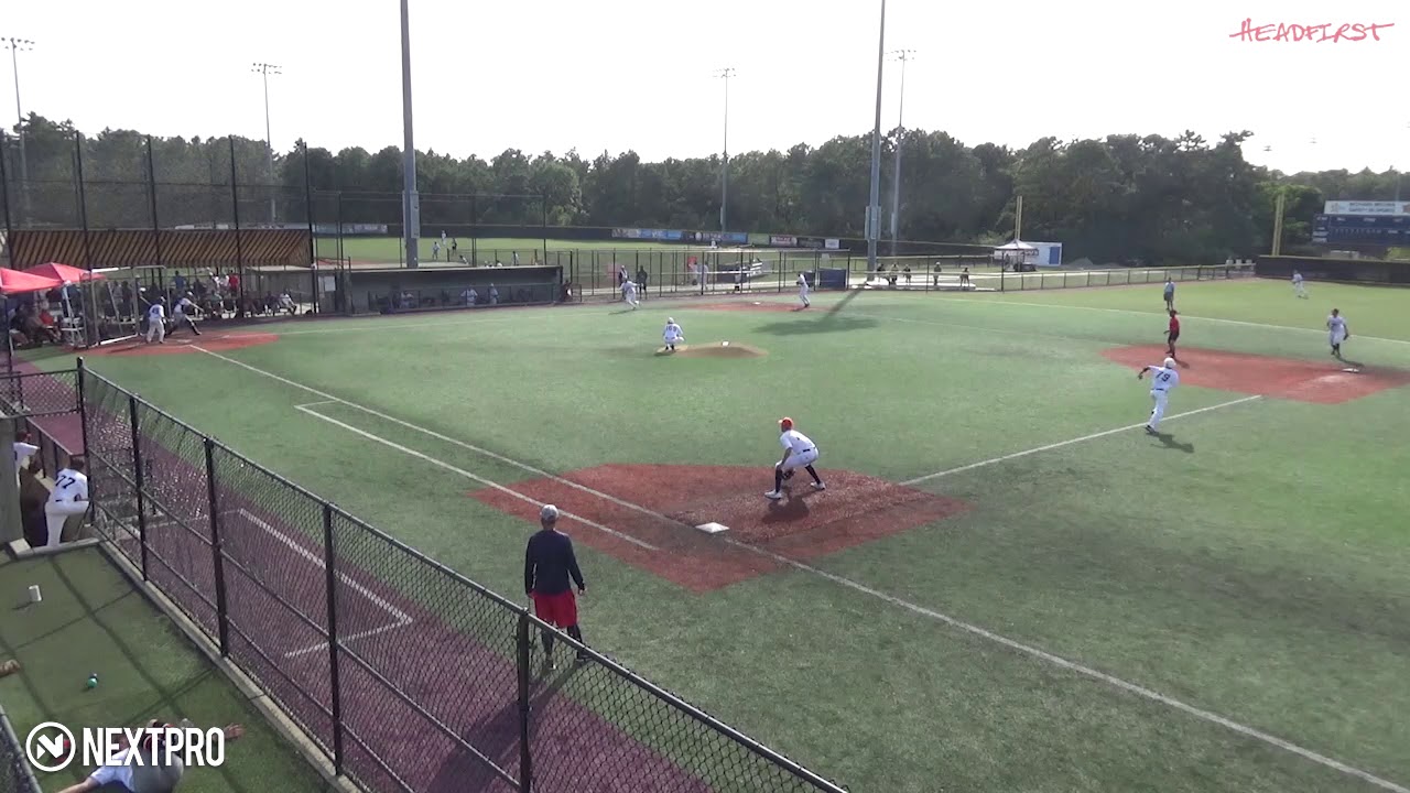 170 Gray Sobel Headfirst Camp Throwing out baserunner YouTube