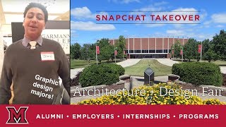 Program Takeover - Miami University Architecture + Design Fair