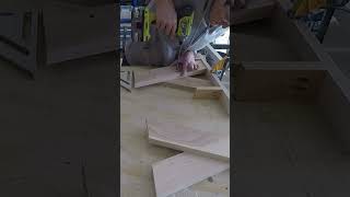 DIY X Leg Bench
