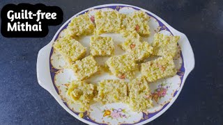 Lauki ki Barfi Recipe |No sugar,No Mawa | Guilt-free Festival Sweet | Weight Loss |Diwali Special