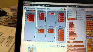 A bucket-sort made in Scratch