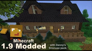 Modded 1.9 - E5 - Base Build with Chisels & Bits and Not Enough Wands