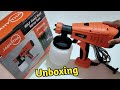 Janvitha hvlp hand held spray gun 550 w  unboxing  installation  best painting spray gun