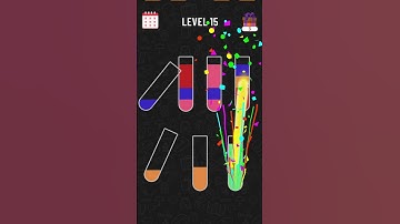 Water sort puzzle Level 15 #games #gaming #gameplay #water #waterfall #watercolor #coloring