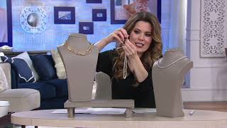 Italian Silver Adjustable Chain Necklace, 15.0g on QVC