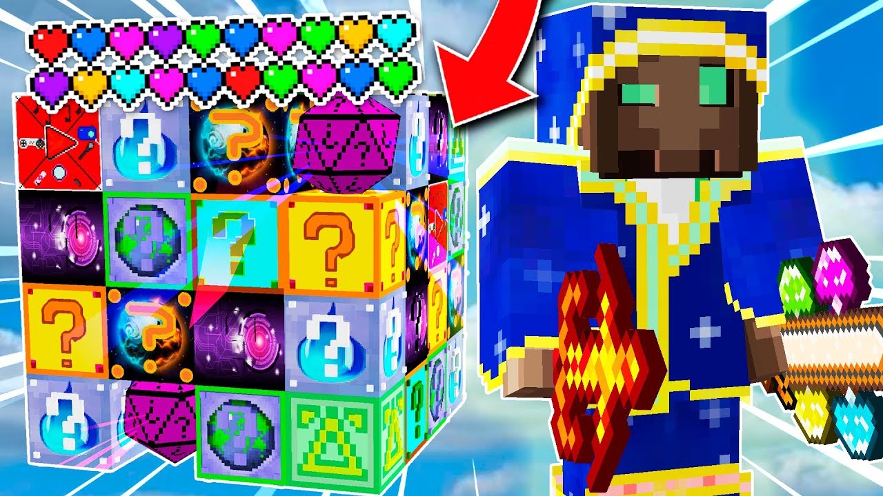 BATALLA de TODOS LOS LUCKY BLOCKS MEJORADOS! 💥😱 LUCKY BLOCKS MINECRAFT ...