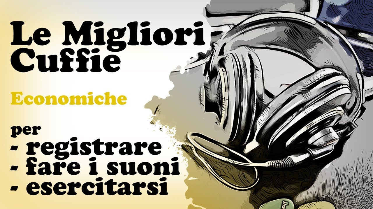 Le migliori cuffie economiche per registrare e fare i suoni. Le AKG K240 Studio.