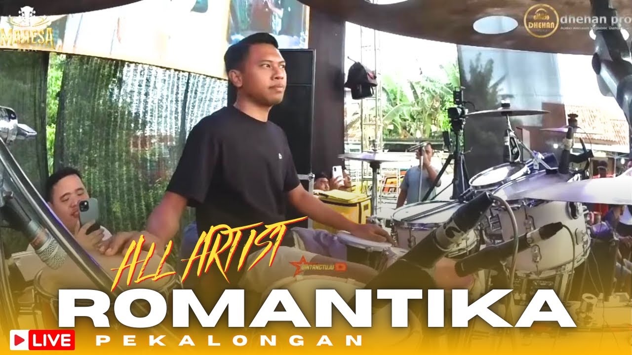 COVER KENDANG CAK FARIS - ROMANTIKA ALL ARTIST - MAHESA MUSIC FEAT DHEHAN PRO LIVE PEKALONGAN