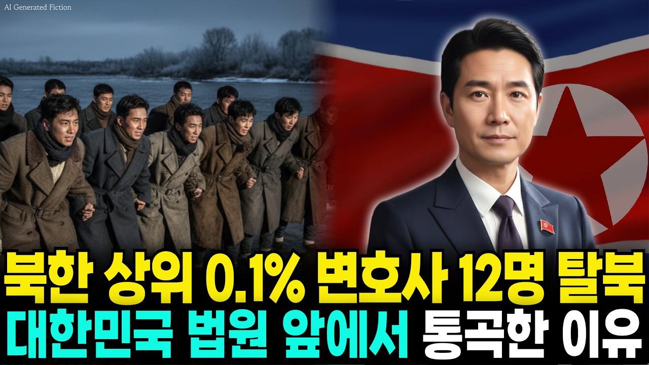 북한 상위 0.1% 변호사 12명이 대한민국 법원 앞에서 통곡한 이유는ㅣ탈북스토리