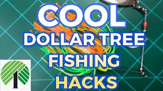 COOL Dollar Tree FISHING HACKS !