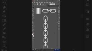 Adobe Illustrator (Chain) #shorts
